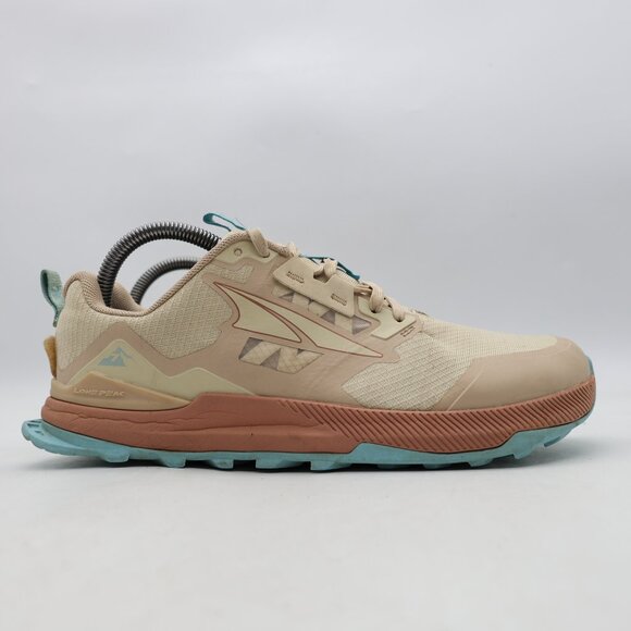 Altra Lone Peak 7 Hiking Women's 9.5 Tan Trail Athletic Sneaker ALOA7R7G922 - Picture 1 of 12